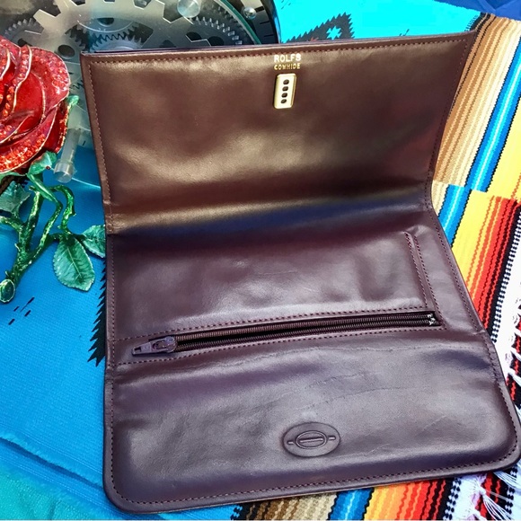 Luxury leather wallet ROLFS - NWT - Picture 1 of 10